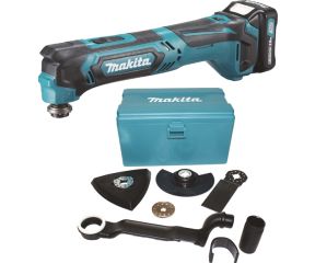 MAKITA ΠΟΛΥΕΡΓΑΛΕΙΟ ΜΕ ΤΑΧΥΠΟΔΟΧΗ 12Vmax + 5 ΕΞΑΡΤΗΜΑΤΑ TM30DSAJX1