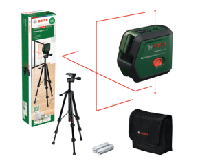 BOSCH ΛΕΪΖΕΡ ΔΙΑΣΤΑΥΡΟΥΜΕΝΩΝ ΑΚΤΙΝΩΝ UNIVERSALLEVEL 2 SET 0603663F01