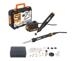 WORX MAKERS KIT 2 ΕΡΓΑΛΕΙΩΝ ΠΕΡΙΣΤΡΟΦΙΚΟ ΕΡΓΑΛΕΙΟ ΚΑΙ ΕΡΓΑΛΕΙΟ ΕΠΕΞ. ΞΥΛΟΥ ΚΑΙ ΜΕΤΑΛΛΟΥ  WX988