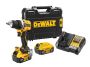 DEWALT ΔΡΑΠΑΝΟΚΑΤΣΑΒΙΔΟ BRUSHLESS XR 18V 13MM 90NM, (2X5AH) DCD800P2T-QW