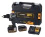 DEWALT MCLAREN ΚΡΟΥΣΤΙΚΟ ΔΡΑΠΑΝΟΚΑΤΣΑΒΙΔΟ ΜΠΑΤΑΡΙΑΣ 18V LI-ION XR BRUSHLESS (2X5.0AH) ΣΕ TSTAK DCD85MP2T-QW