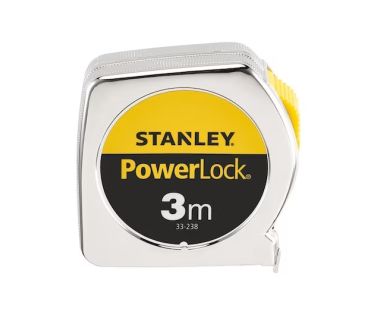 STANLEY POWERLOCK ΜΕΤΡΟ ΜΕ ΚΕΛΥΦΟΣ ΑΒS 3Μ 0-33-238