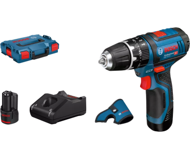 BOSCH ΚΡΟΥΣΤΙΚΟ ΔΡΑΠΑΝΟΚΑΤΣΑΒΙΔΟ ΜΠΑΤΑΡΙΑΣ  GSB 12V-15 PROFESSIONAL (2x2,0Ah) 06019B6906