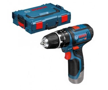 BOSCH ΚΡΟΥΣΤΙΚΟ ΔΡΑΠΑΝΟΚΑΤΣΑΒΙΔΟ ΜΠΑΤΑΡΙΑΣ GSB 12V-15 PROFESSIONAL  (SOLO) L-BOXX 06019B690E