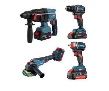 BORMANN PRO BBP5438X44T4CA ΣΕΤ BRUSHLESS ΜΠΑΤΑΡΙΑΣ,ΔΡΑΠΑΝ/ΒΙΔΟ,ΓΩΝΙΑΚΟΣ ΤΡΟΧΟΣ,ΠΝΕΥΜΑΤΙΚΟ & ΜΠΟΥΛ/ΔΟ 085751