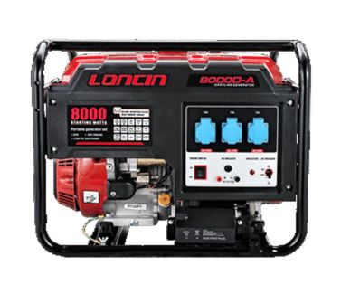 LONCIN ΜΟΝΟΦΑΣΙΚΗ ΓΕΝΝΗΤΡΙΑ ΜΕ ΜΙΖΑ LC8000D-A
