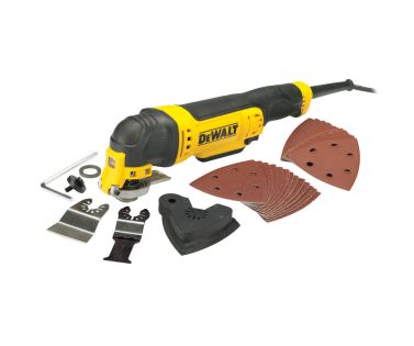 DEWALT ΠΟΛΥΕΡΓΑΛΕΙΟ ΜΕ ΚΑΛΩΔΙΟ DW315 + 29ΕΞΑΡΤΗΜΑΤΑ DWE315-QS