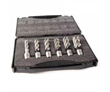 EVOLUTION CUTTERKIT6L ΣΕΤ ΠΟΤΗΡΟΤΡΥΠΑΝΩΝ ΓΙΑ ΜΑΓΝΗΤΙΚΑ ΔΡΑΠΑΝΑ (12MM,14MM,16MM,18MM,20MM,22MM) 50mm 20.050102