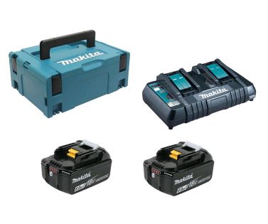MAKITA Battery Kit LXT® 18V/6.0Ah (x2) 198077-8