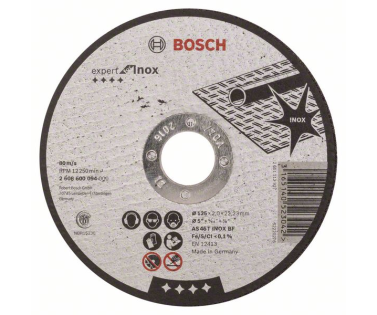 BOSCH ΔΙΣΚΟΣ ΚΟΠΗΣ 125 MM ΓΙΑ INOX 2608600094