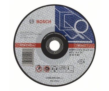 BOSCH ΔΙΣΚΟΣ ΚΟΠΗΣ ΜΕΤΑΛΛΟΥ 180 X 3,0 MM 2608600321