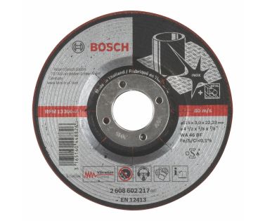 BOSCH ΔΙΣΚΟΣ ΛΕΙΑΝΣΗΣ 115 X 3.0MM ΓΙΑ INOX 2608602217
