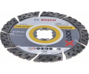 BOSCH ΔΙΑΜΑΝΤΟΔΙΣΚΟΣ KΟΠΗΣ X-LOCK BEST FOR UNIVERSAL 125MM 2608615161
