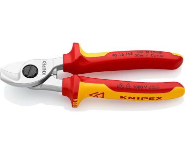 KNIPEX 1000V ΚΟΦΤΗΣ ΚΑΛΩΔΙΩΝ 165MM 9516165