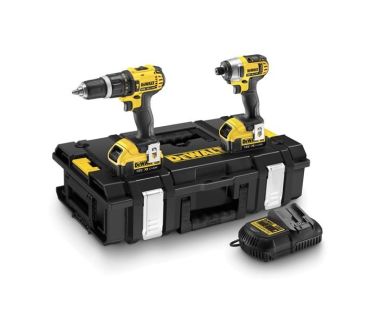 DEWALT ΣΕΤ ΔΡΑΠΑΝΟΚΑΤΣΑΒΙΔΟ & ΠΑΛΜΙΚΟ ΚΑΤΣΑΒΙΔΙ 18V ΜΕ 2 ΜΠΑΤΑΡΙΕΣ 4AH ΚΑΙ ΘΗΚΗ DCK285M2-QW