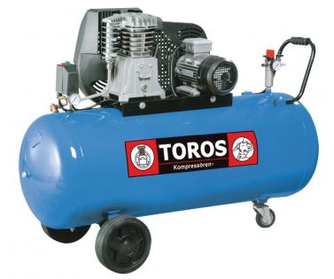 TOROS ΑΕΡΟΣΥΜΠΙΕΣΤΗΣ ΜΕ ΙΜΑΝΤΑ 270LIT/4HP 400V 602004