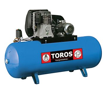 TOROS ΑΕΡΟΣΥΜΠΙΕΣΤΗΣ ΜΕ ΙΜΑΝΤΑ 500LIT/5.5HP 400V 602012