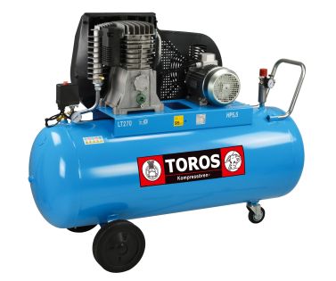 TOROS ΑΕΡΟΣΥΜΠΙΕΣΤΗΣ ΜΕ ΙΜΑΝΤΑ 270LIT/5,5HP 400V 602017