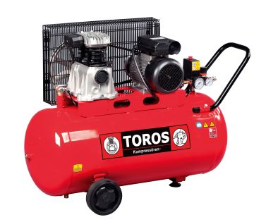 TOROS ΑΕΡΟΣΥΜΠΙΕΣΤΗΣ ΜΕ ΙΜΑΝΤΑ 90LIT/3HP 230V 602052