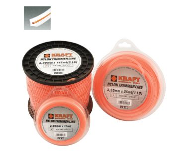 KRAFT ΜΕΣΙΝΕΖΑ - ΝΗΜΑ ΚΟΠΗΣ ΤΕΤΡΑΓΩΝΟ ΕΝΙΣΧΥΜΕΝΟΥ ΠΥΡΗΝΑ SQUARE 