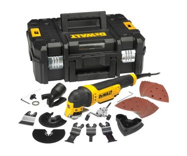 DEWALT DWE315KT ΠΟΛΥΕΡΓΑΛΕΙΟ 300W + TSTAK + 12 ΕΞΑΡΤ.