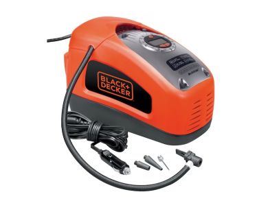 BLACK AND DECKER 160 PSI AC/DC ΣΤΑΘΜΟΣ ΑΕΡΑ ΠΟΛΛΑΠΛΩΝ ΧΡΗΣΕΩΝ ASI300-QS