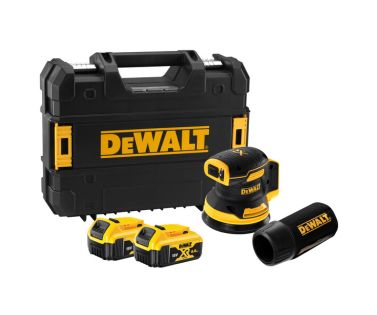 DEWALT ΤΡΙΒΕΙΟ 125ΜΜ 18V XR BRUSHLESS (2Χ5ΑΗ) DCW210P2-QW