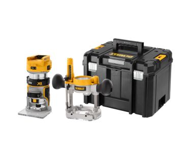 DEWALT ΡΟΥΤΕΡ ΣΤΑΘΕΡΗΣ ΒΑΣΗΣ 55MM 18V (ΜΟΝΟ ΣΩΜΑ) ΣΕ  TSTAK DCW604NT-XJ