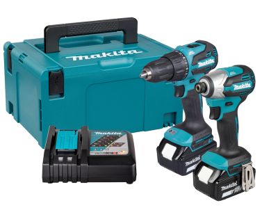 MAKITA PROMO KIT ΚΡΟΥΣΤΙΚΟ ΔΡΑΠΑΝΟΚΑΤΣΑΒΙΔΟ ΚΑΙ ΠΑΛΜΙΚΟ ΚΑΤΣΑΒΙΔΙ (2x5.0Ah) DLX2580TJ