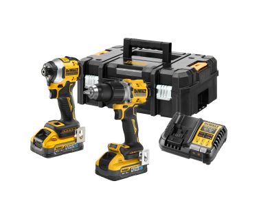 DEWALT KΡΟΥΣΤΙΚΟ ΔΡΑΠ/ΔΟ BRUSHLESS 18V (DCD805) ΚΑΙ ΠΑΛΜΙΚΟ KΑΤΣΑΒΙΔΙ 18V (DCF850 ) 2X5.0AH DCK2050H2T-QW