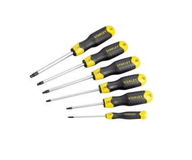 STANLEY ΣΕΤ 5 ΚΑΤΣΑΒΙΔΙΑ CUSHION GRIP™ Torx TT10, TT15, TT20, TT30, TT40 Σετ (6 τμχ) STHT2-65156