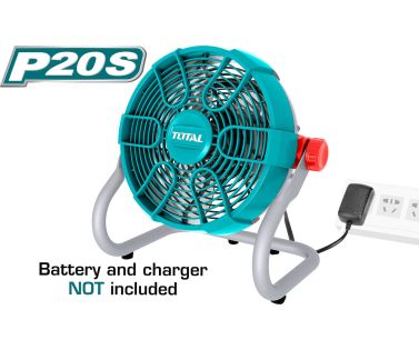 TOTAL ΑΝΕΜΙΣΤΗΡΑΣ ΡΕΥΜΑΤΟΣ - ΜΠΑΤΑΡΙΑΣ ΛΙΘΙΟΥ 20V SOLO TFALI2002